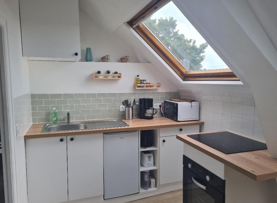 Joli Appartement Cosy Avec Jardin Lanvallay Eksteriør bilde