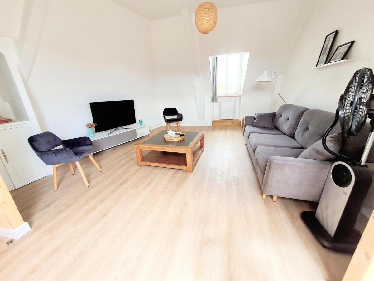 Joli Appartement Cosy Avec Jardin Lanvallay Eksteriør bilde
